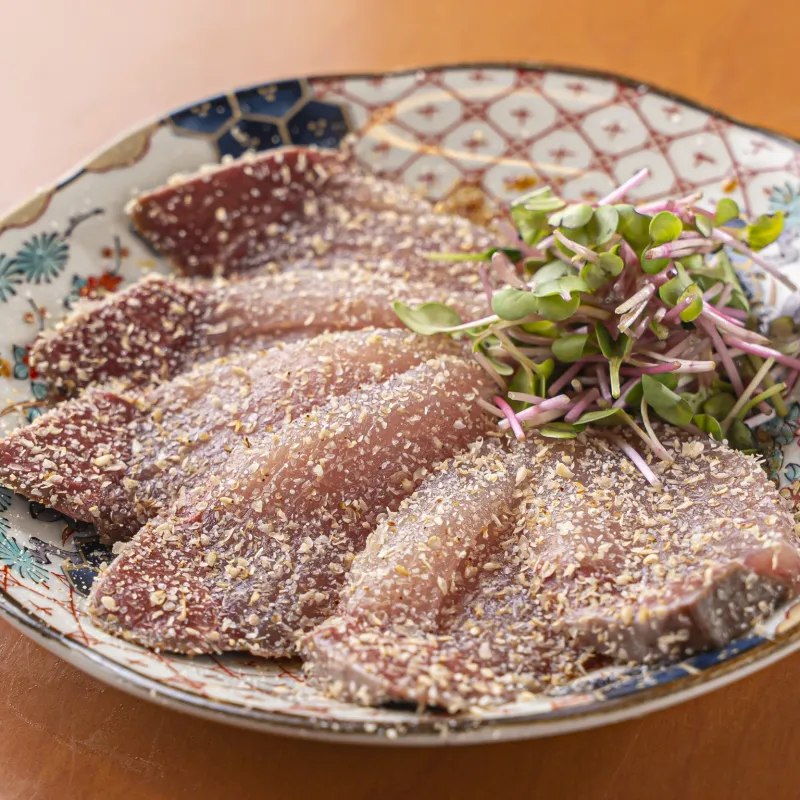 本日鮮魚のごまさば仕立て